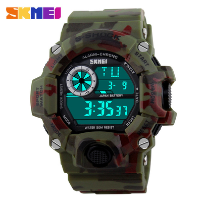 Camouflage Multifunction Digital Watch