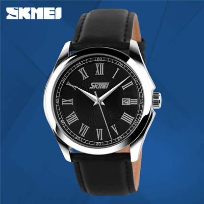 Genuine Leather Analog Quartz Watches