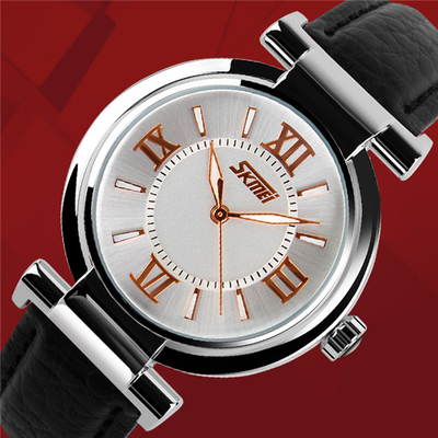 Genuine Leather Womens Quartz Watches