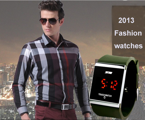 3 ATM Water Resistant Touch Screen Digital Watches Which With Different Colors