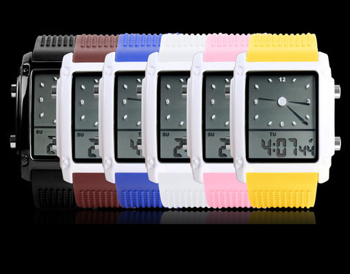 Waterproof LCD Analogue Watch